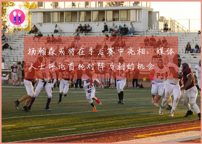 杨瀚森或将在季后赛中亮相，媒体人士评论首轮对阵马刺的机会