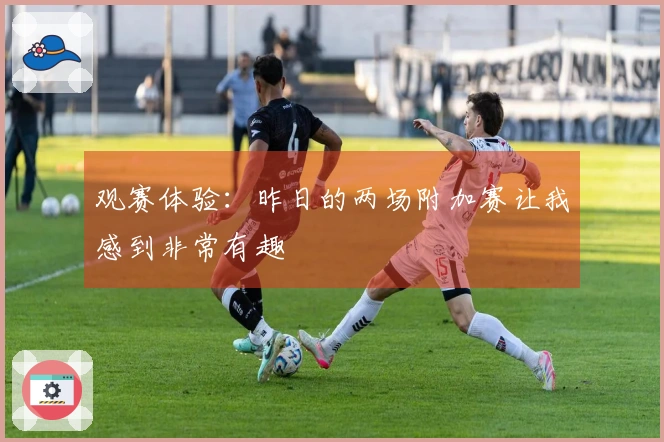 观赛体验：昨日的两场附加赛让我感到非常有趣